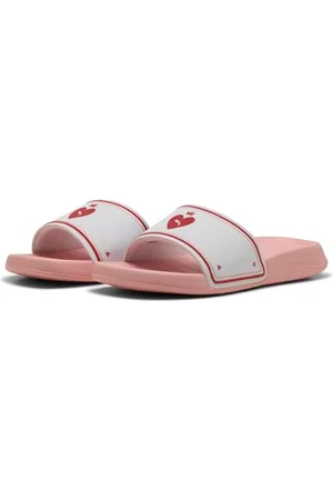 PUMA Damen Popcat 20 Idylle Schiebe-Sandalen, White-for All TIME RED-PINK Fruit, 37 EU