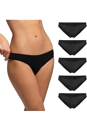 Pompea Damen Slip VB COT.Planet Funktionsunterwäsche, , M (5er Pack)
