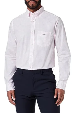 GANT Reg Gingham Long Sleeve Shirt L
