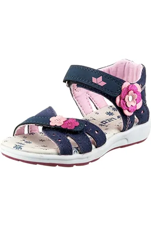 LICO Cassandra V Mädchen Slingback Sandalen, Marine, 26 EU