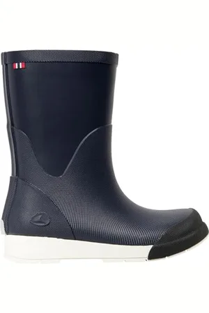 Viking River Rubber Boots, Black/Charcoal, 26