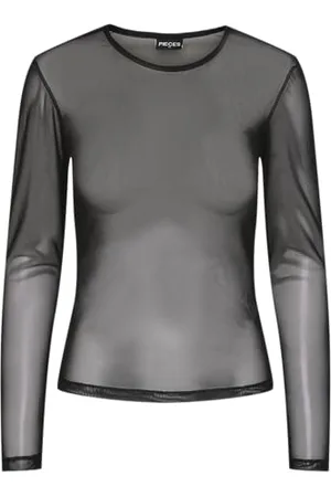 Pieces® Pcninni Ls Mesh Top Noos Bc