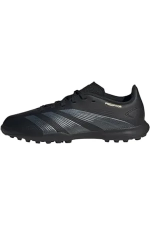 adidas Predator League J Football Boots Turf Fußballschuhe, Core Black/Carbon/Gold Metallic, 29 EU