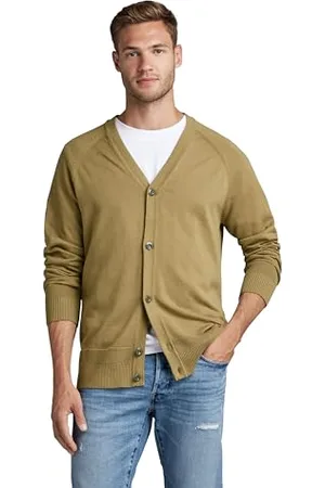 G-Star RAW Herren Essential Performance Cardigan Knit
