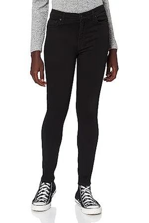 7 for all Mankind Damen HW Skinny Crop Jeans, , 31W / 28L