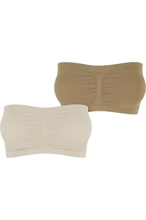 Urban classics Damen Top Ladies Pads Bandeau 2-Pack, 2er Pack Bandeau für Frauen mit integrierten Brust-Pads, , M