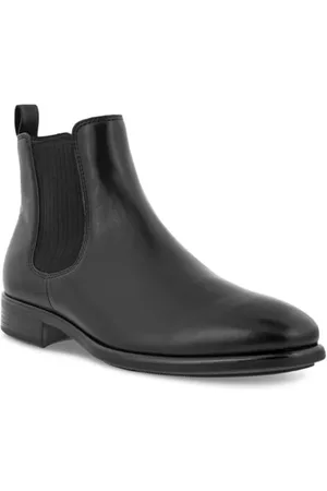 Ecco Herren CITYTRAY Chelsea Boot, Black, 44 EU