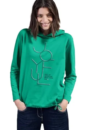 CECIL Damen B322486 Hoodie Shirt, ,XL