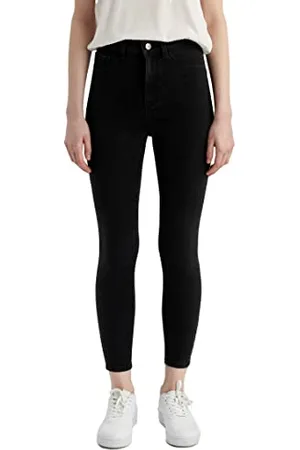DeFacto Damen Z8260az Jeans, Anthracite, 40 EU