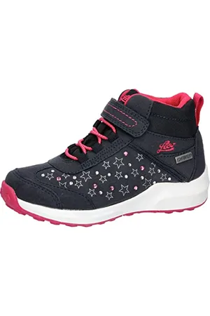 LICO Starlight High VS Schneestiefel, Marine/pink, 26 EU