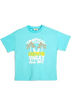 Koton Boys T-Shirt Printed Short Sleeve Crew Neck Cotton