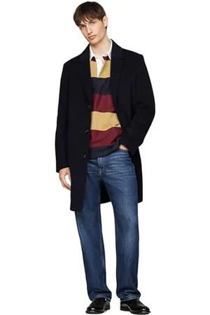 Tommy Hilfiger Herren Mantel Mix Coat Einreihig, , XXL