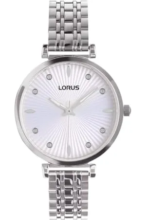 Lorus Damen Analog Quarz Uhr mit Edelstahl Armband RG261XX9