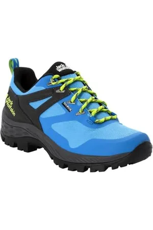 Jack Wolfskin Herren Rebellion Guide Texapore Low M, Blue / Lime, 44.5 EU