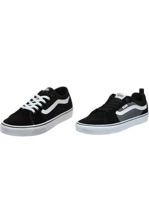 Vans Herren Filmore Sneaker, Schwarz ((Suede Canvas) Black/Pewter T2J), 42 EU Decon (Suede/Canvas) Blk/White