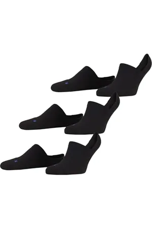 Falke Unisex Füßlinge Cool Kick Invisible Multipack U In weich atmungsaktiv schnelltrocknend unsichtbar einfarbig 3 Paar, , 37-38