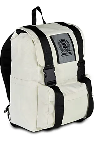 Invicta SQUARE Rucksack für Schule, Uni & Freizeit, Erweiterbarer Schulranzen für Sport, Mit Laptop- und Trinkflaschenfach, Geräumige Schultasche für Teenager, Mädchen und Jungen, Extra Platz