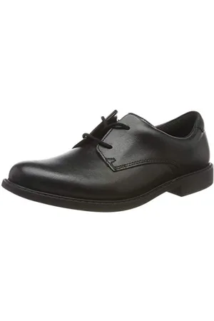 Clarks Jungen Scala Loop K Derbys Schwarz (Black Leather), 32 EU