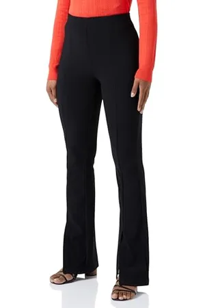 ONLY Damen Onlnaomi Hw Rib Slit Legging PNT, , S / 32L