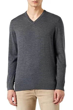 Bugatti Herren Pullover V-Ausschnitt