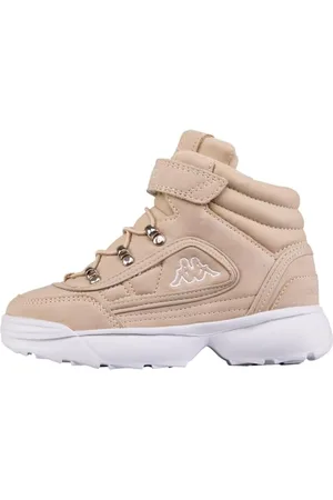 Kappa Unisex Kinder Stylecode: 260916k Shivoo Ice Hi K Sneaker, Sand/White, 32 EU