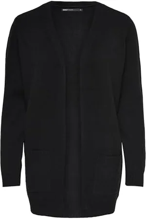 ONLY Damen Onllesly L/S Open Cardigan Ptt Fn KNT Strickjacke 15202222 , ,S