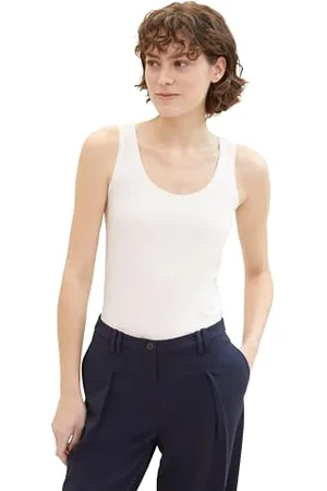 TOM TAILOR Damen Basic Top, , L