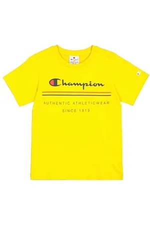 Champion Jungen Legacy Graphic Shop B (306842) -Crewneck Kurzarm Shirt, , 7-8 Years