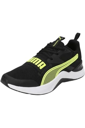 PUMA Unisex Prospect Crosstrainer, Black-Yellow ALERT White, 41 EU