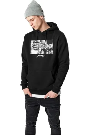 Mister Tee Herren Pray 2.0 Hoody M Black