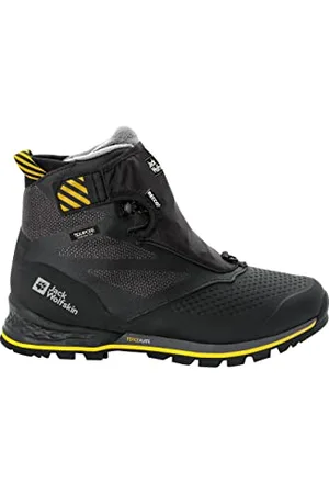 Jack Wolfskin Herren 1995 Series Texapore Mid M, Black / Burly Yellow Xt, 42 EU