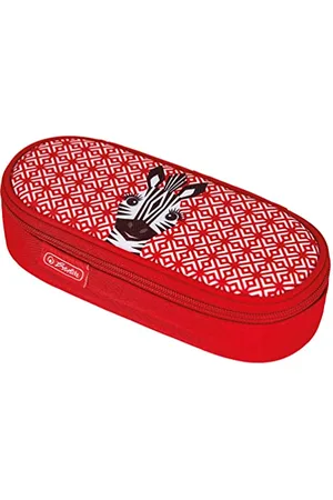 HERLITZ 50038428 Faulenzer Etui, Cute Animals Zebra, 1 Stück