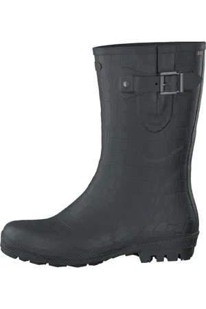 Viking Damen Hedda Croco Gummistiefel, Black,41 EU
