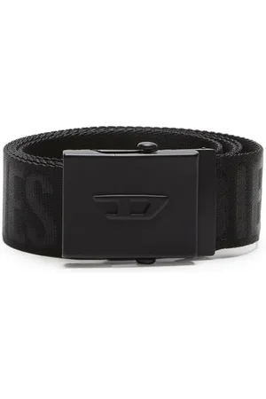 Diesel _LOGO B IND-TAPE BELT_APPAREL_BELT_Farbe: Schwarz_100
