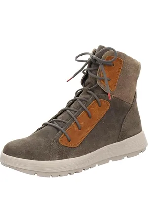 Think! Damen COMODA nachhaltige Lodenfutter Stiefelette, 2000 Taiga/Kombi, 41.5 EU