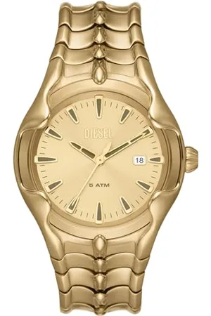 Diesel Herrenuhr Vert quarz/3-Zeiger datum Uhrwerk 44mm Gehäusegröße mit einem Edelstahlarmband DZ2186