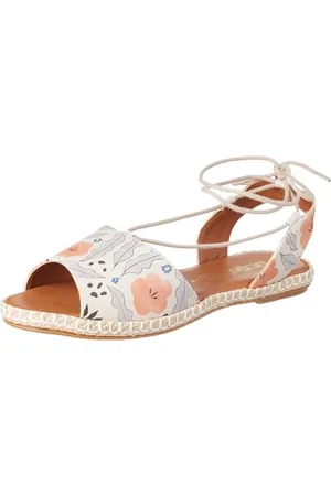 Dogo Damen Sandalen Hazel - Lost in Pattern Vegan Damen Sommer Sandalen 40