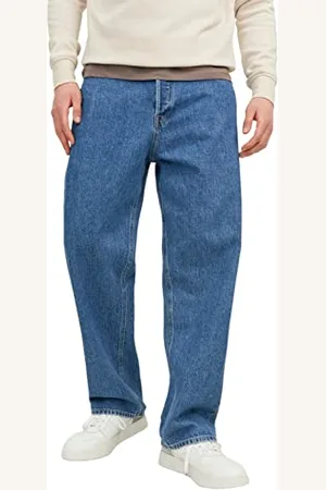JACK & JONES Herren Jeans JJIALEX JJORIGINAL SBD 301 - Baggy Fit - , Größe:28W / 30L, Farbvariante: 12236078
