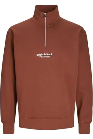 JACK & JONES Jorvesterbro Sweat Quarter Zip Hn Noos