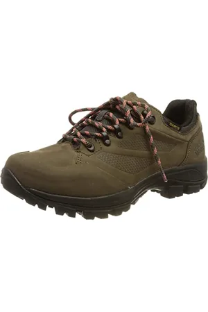 Jack Wolfskin Damen Rebellion Texapore Low W Walking-Schuh, Brown/Phantom, 37/37.5 EU