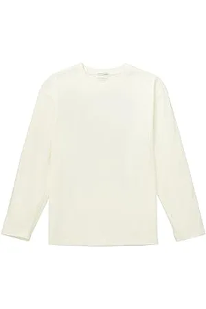 TOM TAILOR Jungen 1037513 Oversized Langarmshirt mit Fotoprint, 12906-Wool White, 128