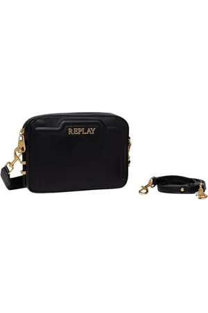 Replay Damen Schultertasche Klein, Schwarz (Black 0098), Onesize