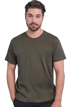 HRM Herren Heavy Luxury Roundneck Tee I Fair Trade T-Shirt Herren mit Rundhalsausschnitt I Nachhaltig & aus 100% Bio-Baumwolle