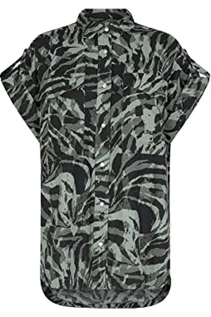 soyaconcept Damen Sc-Doris 2 Bluse, Shadow Green Kombi, Small