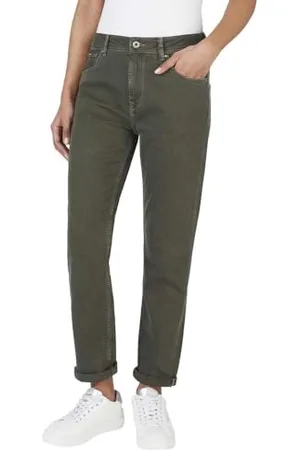 Pepe Jeans Damen High Waist Tapered PL211704 Pants, , 32W / 32L