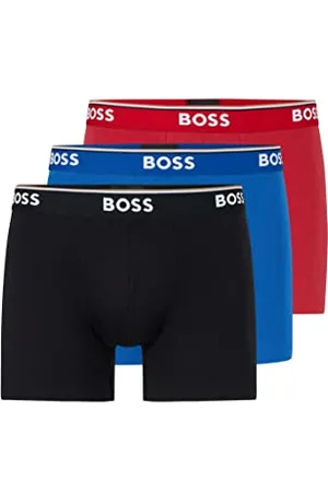 HUGO BOSS Herren Boxer Briefs, 3er Pack, Sortiert 962, , S