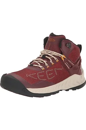 Keen Damen Nxis Evo Mid Waterproof Wanderstiefel, Andorra/Golden Yellow, 39 EU