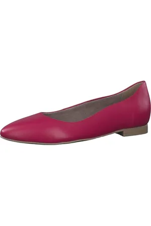 Tamaris Damen Ballerinas Leder Blockabsatz; /pink; 38 EU