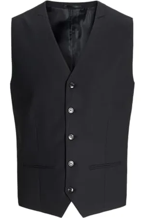 JACK & JONES Male Weste JPRSOLARIS Slim Fit Anzugweste