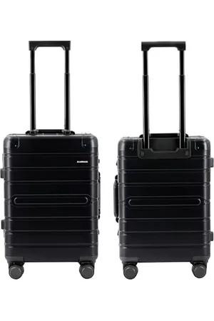 Alumaxx 45191 Reisetrolley Gravity, Rollkoffer Aluminium, Reisekoffer mit TSA Schloss, Trolley mit 4 Leichtlaufdoppelrollen 360°, Alu Koffer ca. 56 cm, , 56 x 37 x 21 cm